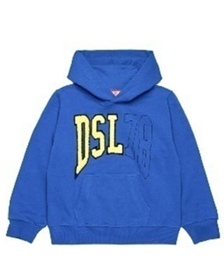 Diesel Felpa con cappuccio e logo frontale J02226-KYAZM