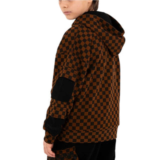 SPRAYGROUND Felpa Con Zip E Cappuccio SPY1493G Per Bambini