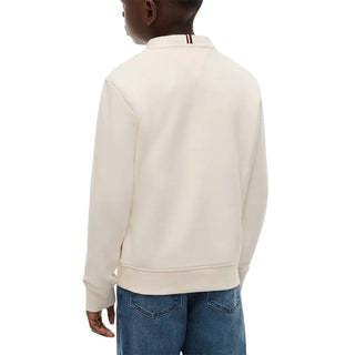 Tommy Hilfiger Felpa Girocollo In Cotone KB0KB10766J Per Bambini
