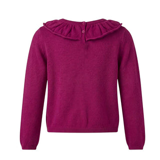Il Gufo Pullover mit Rüschen A21MA354EM220