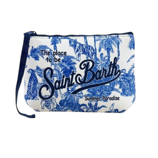 Mc2 Saint Barth Pochette Aline In Scuba Con Fantasia Tropicale ALIN001/02156L