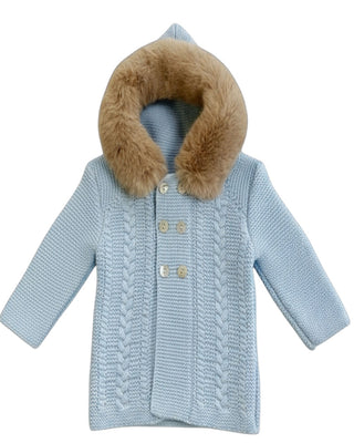 Babydif Cappotto Cappuccio con pelliccia ecologica 785134300