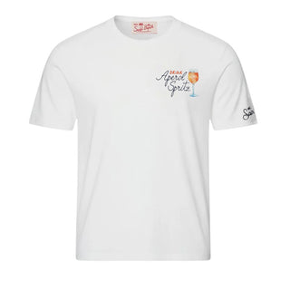 Mc2 Saint Barth T-shirt Portland Con Stampa Aperol Spritz PRL0002/01986L