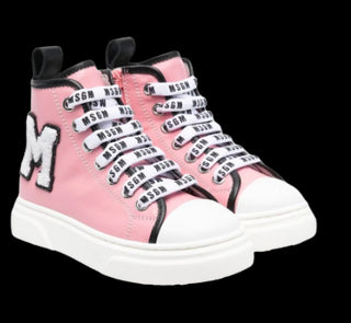 MSGM Sneakers  72523 con lacci e zip