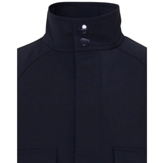 Lanvin Giacca Blu In Fresco Di Lana N30445/868 Per Bambino