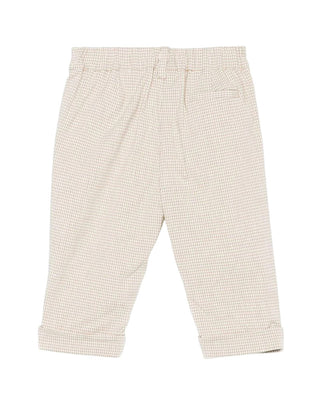 Fendi Pantaloni classici con logo frontale BMF244-AS63