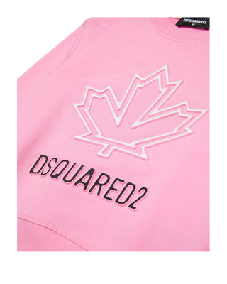 Dsquared2 Felpa Oversize DQ2786 D0A9U Con Logo
