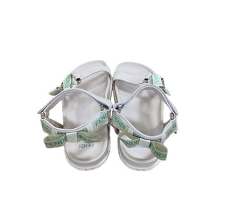 Fendi Logo Print Sandals jfr363a629fak0y