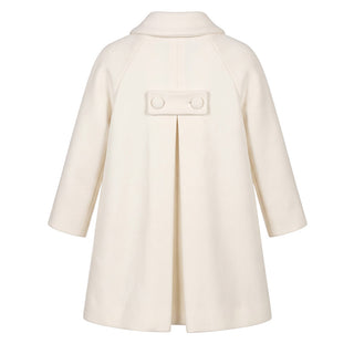 Coccodè Cappotto Classico Color Panna C64573/1J Per Bambina