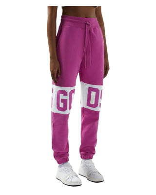 Gcds Pantaloni jogger in cotone con logo B1XM3001JD1