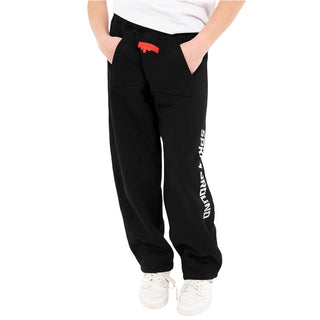 SPRAYGROUND Pantaloni Jogger Neri Con Stampa SPY1516GBLK Per Bambini