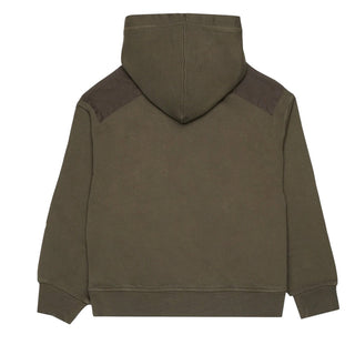 Dsquared2 Felpa Verde Con Cappuccio E Logo DQ3423-D0AIP-DQ558 Per Bambino