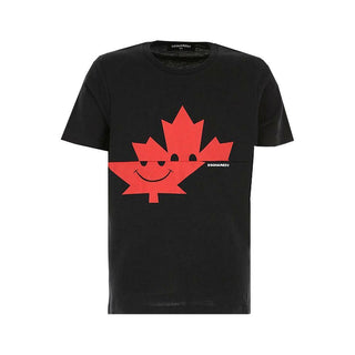 Dsquared2 Crewneck T-shirt with front logo DQ03P5-D00A8