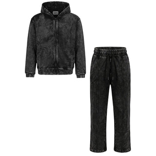 WAYPE Tuta Effetto Stone Washed CFZW23 Per Bambino