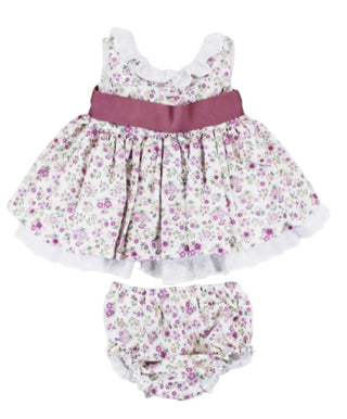 Mimosa Vestina WITH LILAC CULOTTA WITH BUTTONS