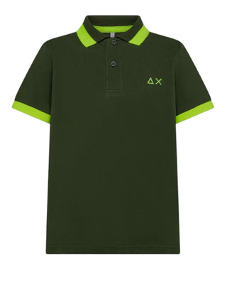 Sun68 Polo A Maniche Corte A35321 Con Logo