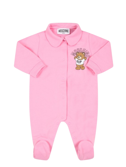 Onesie Moschino Baby Saldi Moschino Mutina Muy047 WITH CLIPS ON