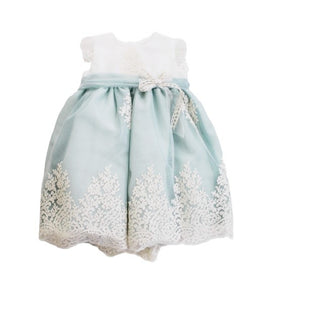 Ponto Por Ponto Zeremonienkleid 1/6170 aus Spitze für Neugeborene