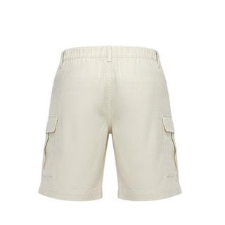 Daniele Alessandrini Bermuda Cargo In Misto Lino Per Bambino 1236S00436BG