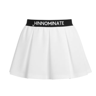 Hinnominate Gonna Bianca A Pieghe Per Bambina 3646G00377B