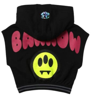 Barrow Felpa con cappuccio cropped 033041