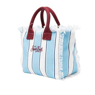 Mc2 Saint Barth Borsa Colette In Canvas Con Fantasia A Righe COL0001/00938L