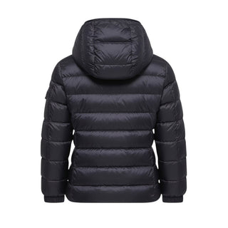 Moncler Giubbino Gles 100 Grammi Blu Con Cappuccio J19541A00030