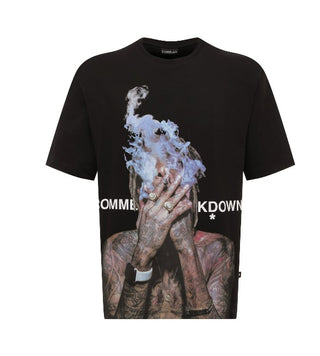 Comme des Fuckdown Crew-neck T-shirt with CDFU1837 print