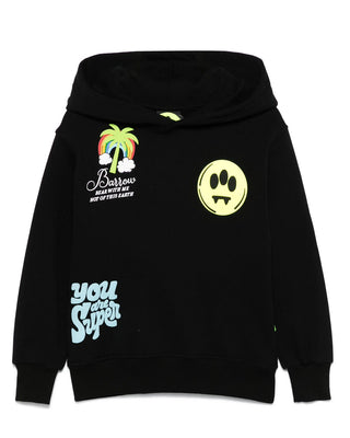 Barrow Felpa con cappuccio e stampa S5BKJUHS019