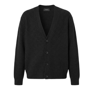 I'm Brian Cardigan Nero In Misto Lana MA3801 Per Uomo