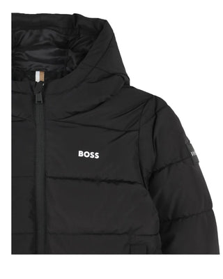 Hugo Boss Giubbino trapuntato con cappuccio J51237