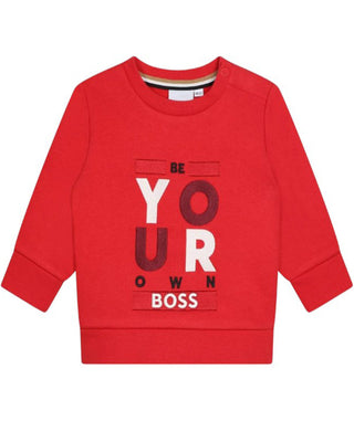 Hugo Boss Felpa girocollo con logo J51286