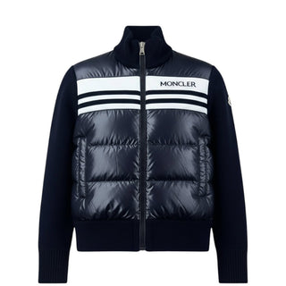 Moncler Cardigan imbottito con logo I29549B00005