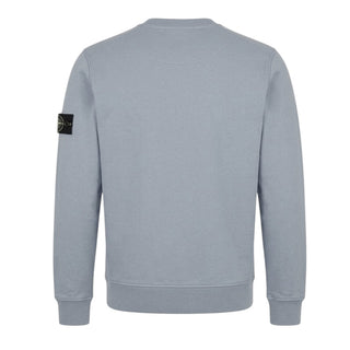 Stone Island Felpa Girocollo Grigia Con Compass L2S156100060/V0049 Per Uomo