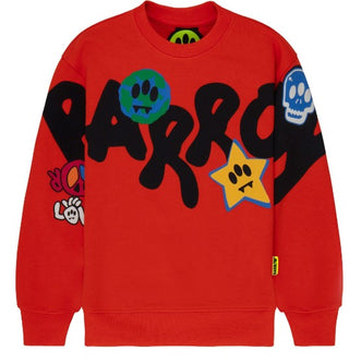 Barrow Printed Sweatshirt F4BKJUSW061