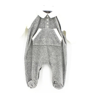 Aletta Tutina Neonato re333041 In Ciniglia