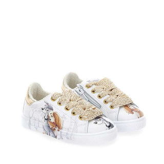 Monnalisa Sneakers Con Stampa 8CD004 Lilly e Il Vagabondo