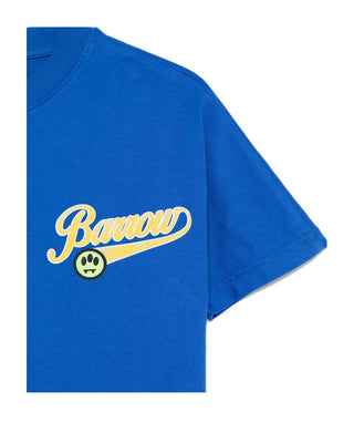 Barrow T-shirt Con Stampa S5BKJUTH042 In Cotone