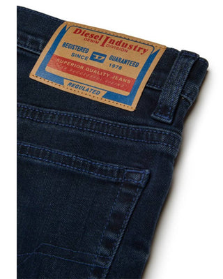 Diesel Jeans Relaxed in denim blu-nero sfumato J02344-KXBQM