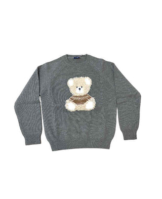 Il Gufo Pullover mit Applikationen A22MA334EM220B