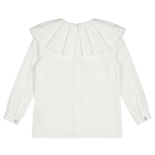 J.o Milano Camicia Bianca In Popeline 2666X5J Per Bambina