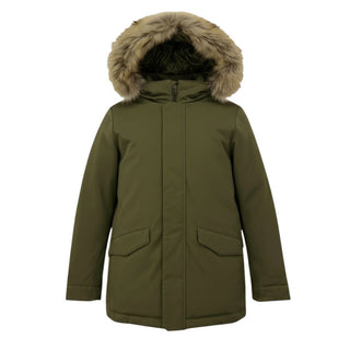 Herno Parka con cappuccio e pelliccia di murmasky PI0038B