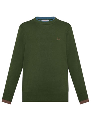 Sun68 Maglia Girocollo K35309 Con Logo