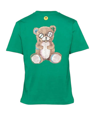 Barrow T-shirt Maniche Corte S5BWUATH150 Stampa Bear