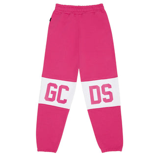 Gcds Pantaloni Jogger B2JU3017BA2 In Cotone Con Logo