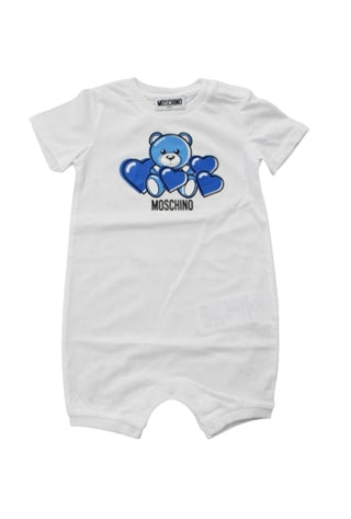 Moschino Romper mmy02p with clips on the shoulders