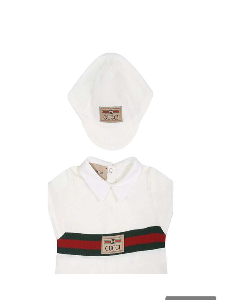 Gucci Pagliaccetto nastro web 766683/xjf8f97333