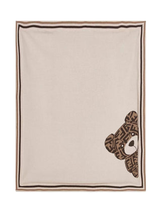 Fendi Copertina ricamo orsetto BUJ323 AVVZF1P2N