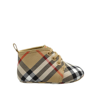 Burberry Scarpine Pre-Camminata Con Motivo A Quadri 8128121 Per Neonati