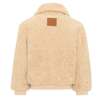 Lanvin Cappotto Beige Reversibile N30447/287 Per Bambino
